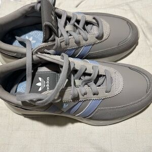 Adidas women’s Sneakers in Gray and Blue